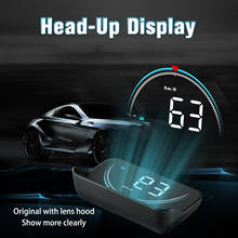 WIIYII-pantalla LED M8 Head-Up para coche, alarma de velocidad OBD II de HUD, proyector electrónico para coche, velocímetro, parabrisas 2019 DFDF, novedad 2024 - compra barato