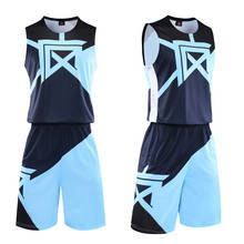 Conjunto de Jersey de baloncesto para hombre y niño, uniforme deportivo, camisetas de baloncesto, traje transpirable, estampado personalizado 2024 - compra barato