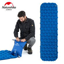 Naturehike Ultralight Outdoor Air Mattress Moistureproof Inflatable pad Air Mat With pillow Camping Bed Camping Mat Sleeping Pad 2024 - buy cheap