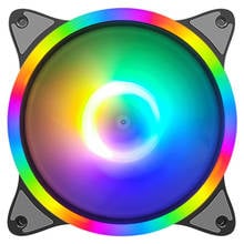 COOLMOON 12cm DC 12V Large 4 Pin Cooling Fan Desktop Chassis PC Case Mute Rainbow Lighting Heatsink Radiator 2024 - buy cheap