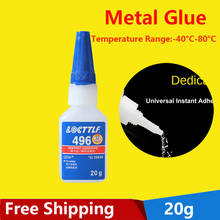 496 Metal Glue 502 Universal Instant Adhesive 20G Strong DIY Jewelry Adhesive Ceramic Magnet Wood Glue Transparent Environmental 2024 - buy cheap