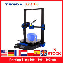 Tronxy-Kit de impresora 3D de escritorio XY-3 Pro, placa base silenciosa con extrusora ti-tan, pantalla táctil a todo Color de 300 pulgadas, 300x400x3,5mm 2024 - compra barato