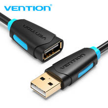 Vention USB 2.0 Male to Female USB Cable 2m 3m 5m  Extender Cord Wire Super Speed Data Sync USB2.0 Extension Cable For PC Laptop 2024 - buy cheap