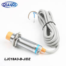 Sensor de proximidad capacitivo LJC18A3-B-J/DZ, 18mm de diámetro, distancia de detección de 10mm, CA 90-250V, 2 cables, interruptor de sensor NC 2024 - compra barato