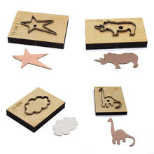 Japan Steel Blade Rule Die Cut Steel Punch creeping animals dinosaur Cutting Mold Wood Dies for Leather Cutter for LeatherCrafts 2024 - buy cheap