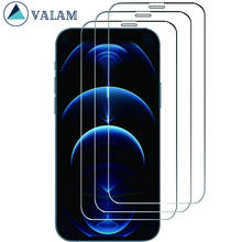 Película de vidro temperado para iphone, cobertura completa, protetor de tela para iphone 11, 12 pro, max, xr, xs, max, 7, 8, xr, xs, 11, 12 pro max, 3 unidades 2024 - compre barato