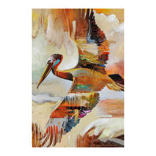 Heron Bird Diamond Painting Oil Animal Round Full Drill Nouveaute DIY Mosaic Embroidery 5D Cross Stitch Home Decor Gifts 2024 - buy cheap