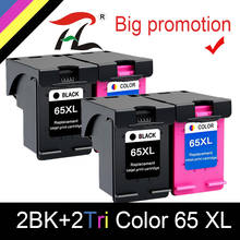 HTL Ink cartridge 65XL Compatible for hp 65 XL Cartridge hp65xl hp65 for hp Envy 5010 5020 5030 5032 5034 5052 5055 printer 2024 - buy cheap