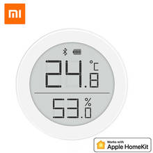 Xiaomi Mijia-termómetro que se puede conectar con dispositivos inteligentes para controlar automáticamente el aire acondicionado y el humidificador 2024 - compra barato