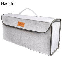 Car Storage Bag Car Trunk Organizer Durable Cargo Container Box Fireproof Stowing Tidying Holder Multi-Pocket Car Accessories 2024 - buy cheap