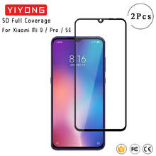 Yiyong-vidro temperado de cobertura completa 9d, para xiaomi mi9, mi 10 lite, mi 8, 9 se, protetor de tela para xiaomi mi 9t, mi 10t pro 2024 - compre barato