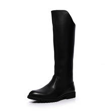 Horse Riding Boots Male Microfibre Leather Rider Boots Equestrian Equipment Martin Boots For Summer Winter Outdoor Sports 2024 - buy cheap
