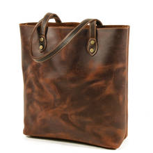 Bolsa feminina de couro e um ombro, bolsa para compras de arte retrô, casual, bolsa mamãe, de luxo, designer 2024 - compre barato