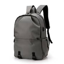 Mochila anti-roubo para estudante, nova mochila casual de 15 polegadas com luz para computador, anti-roubo, para viagem, cinza, 2020 2024 - compre barato