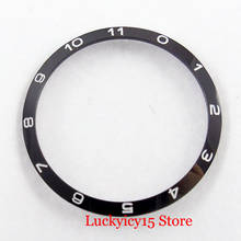 Black 39mm Watch Bezel Ring Insert Fit 41mm Men Watch 2024 - купить недорого