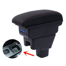 For Fiat sedici armrest box central Store content Storage boxarmrest box with USB interface 2024 - buy cheap