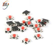 100pcs 6*6*3.1mm SMD Switch 5 Pin Touch Micro Switch Push Button Switches Red SMD Tact Switch 2024 - buy cheap