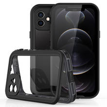 IP68 Real Waterproof Case For iPhone 13 Pro Max 12 Mini 11 Pro X XR XS Max Clear Underwater Protection WaterProof Phone Cases 2024 - buy cheap