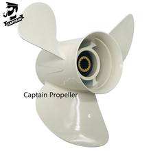 Captain Propeller Fit-Engines150-300 fueraborda Yamaha, HP, prensado en buje de aluminio, 15 dientes Spline RH 14 1/2X17 6G5-45947-01-98 2024 - compra barato