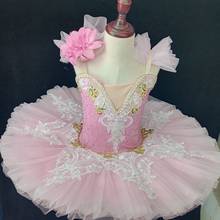 Tutus de Ballet rosa para adultos y niños, vestido de bailarina con tutú, tutú de Ballet profesional, vestido de bailarina para fiesta 2024 - compra barato