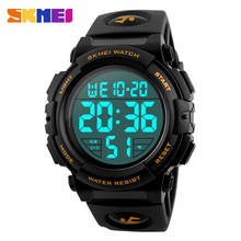 Kids Children Watches SKMEI Fashion Outdoor Sport Digital Watch Waterproof 50M Kids Boys Wristwatches 1258 2024 - buy cheap