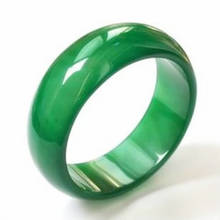 NATURAL Beloved beautiful green jadeite ring size: 7 8 9 10 11 12 2024 - buy cheap