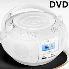 Audio Portable dvd CD VCD player U disk disc cassette recorder tape prenatal machine electronic article MP3 bluetooth Speaker 2024 - buy cheap