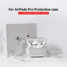 Защитный чехол для наушников Apple Airpods 3, прозрачный, жесткий, с Bluetooth 2024 - купить недорого