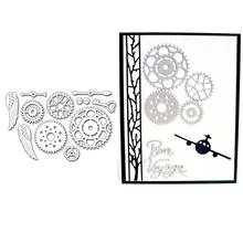 11pcs/Set Cogwheels Metal Cutting Dies Stencil for DIY Scrapbooking Photo Album Embossing Paper Cards Decorative Crafts Die Cuts 2024 - buy cheap