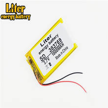 lithium polymer battery 383759 403560 3.7V 1000mah for MP3 MP4 MP5 GPS DVD Electric Toy li-polymer rechargeable battery 2024 - buy cheap