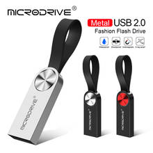 Waterproof Metal usb flash drive 64gb 32GB 16GB 8GB 4GB pendrive 128gb pen drive with key ring u disk memory disk usb 2.0 2024 - buy cheap