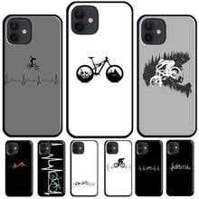 Cycling Heartbeat Bike Phone Case For iPhone 13 11 Pro Max 12 13 mini X XR XS Max 8 7 Plus SE 2020 Cover Shell 2024 - buy cheap