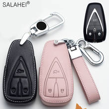 New Leather Car Key Case Cover Holder For Changan CS35 CS55 CS75 CS85 CS95 Plus EADO RAETON CS15 V3 V5 V7 2018 COUPE 2019 2020 2024 - buy cheap