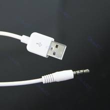 Adaptador de Cable de carga de sincronización de datos USB 3,5mm para Apple iPod Shuffle 2nd 2024 - compra barato