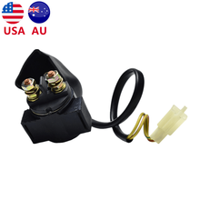 1PC Motorcycle 12V Starter Relay Solenoid Black 2 Wires 2 Pins Connector End For Chinese GY6 Scooter Moped ATV 50cc 125cc 150cc 2024 - buy cheap