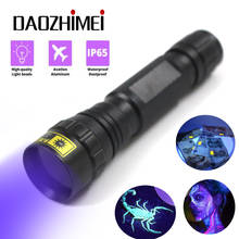 Ultra Violet Light 10W High Power 365nm uv flashlight UV Black Light Pet Urine Stains Detector Scorpion torch Use 18650 battery 2024 - buy cheap