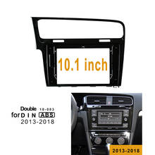 Marco de Panel de DVD para Radio de coche, 2Din, 10,1 pulgadas, para Golf 7, 2013-2018 2024 - compra barato