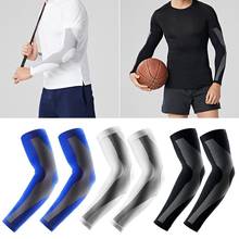 Calentador de brazos Unisex, protección solar UV, para deportes, correr, ciclismo, baloncesto, voleibol, Golf, Mangas de brazo, 1 par 2024 - compra barato