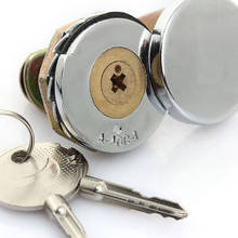 Cadeado de porta, de alta qualidade, útil, estável, cadeado de segurança, porta de caixa de correio, armário, gaveta, armário, 16mm + 2 chaves 2024 - compre barato