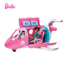 Original Barbie Dreamplane Pilot Toy Set 15PCS Multicolour Transforming Playset with Working Features Toys for Girls Gift GJB33 2024 - buy cheap