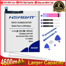 HSABAT 0 Cycle 4600mAh HE314 Battery for SHARP AQUOS Z2 A1 FS8002 High Quality Mobile Phone Replacement Accumulator 2024 - buy cheap