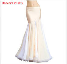 Falda de danza del vientre para mujer, ropa de danza del vientre, Falda de baile para actuación, 3 colores 2024 - compra barato