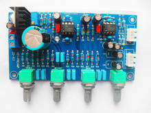 DC 12V 24V  OPA2604 OPAMP Stereo Preamp Pre-amplifier Volume Tone Control Board For Amplifier Board Speaker 2024 - купить недорого