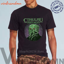Cthulhu Men T-shirt Cthulhu Fhtagn Azhmodai Printed T Shirts Cthulhu Graphic Pure Cotton Harajuku Tee Tops Gothic Cool Tshirts 2024 - buy cheap
