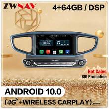 4 + 128G 2 Din para HYUNDAI Ioniq 2016, 2017, 2018, 2019, 2020 Android 10,0 reproductor de Audio de coche Radio Unidad de navegación GPS estéreo para coche 2024 - compra barato