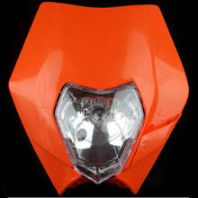 Faro delantero Universal para motocicleta, carenado para motocicleta Dirt Bike, Motocross, para KTM SX F EXC XCF SMR, 12V, 35W 2024 - compra barato