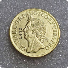 1656 inglaterra (reino unido) 1 larga-copo de moeda cromwell 2024 - compre barato