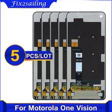 5Piece/lot Origianl For Motorola Moto One Vision LCD P50 Display Touch Screen Digitizer Assembly For Moto One Action LCD Display 2024 - buy cheap