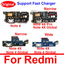 Micro charging USB Jack Board For Xiaomi Redmi Note4 4X Charging Connector For Xiaomi Note 4XPro USB Charger Replacement parts 2024 - buy cheap