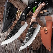 Stainless Steel Kitchen Boning Knife Fishing Knife Meat Cleaver Handmade Forged Chef Outdoor Cooking Cutter Butcher Knife Tool 2024 - buy cheap